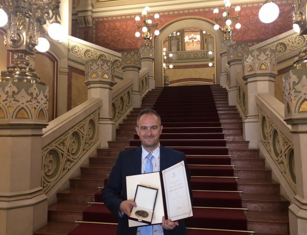 Állami elismerés: Bánffy Miklós-díjat vett át Lutter Imre   