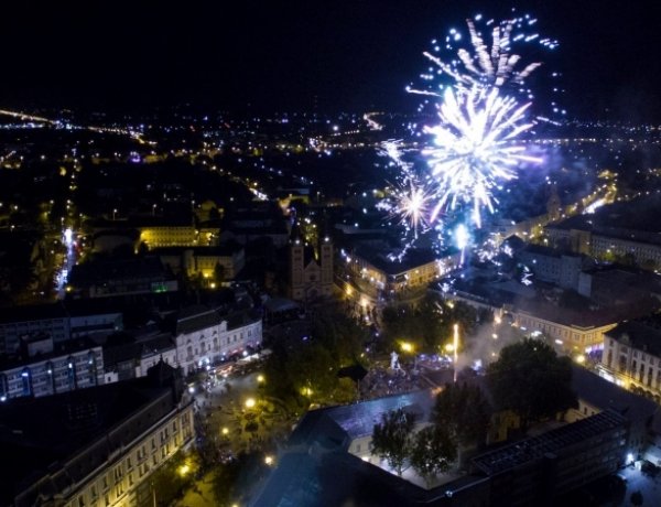 Ünnepi műsor és tűzijáték a Kossuth téren augusztus 20-án -Ünnepeljünk együtt Nyíregyházán