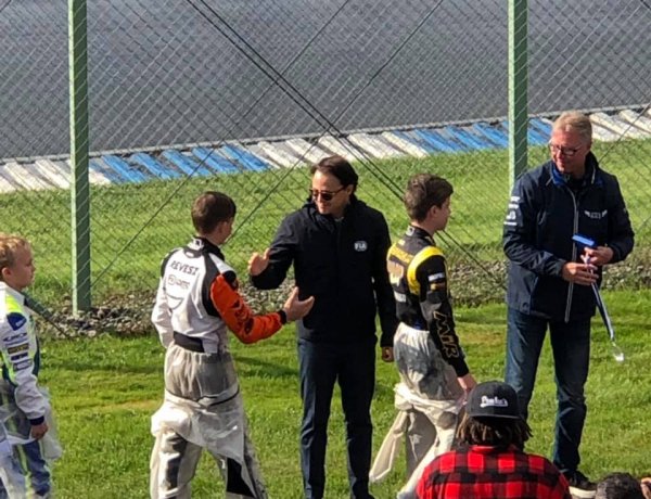 Gokart Junior VB - Felipe Massa is gratulált a nyíregyházi pilótának  