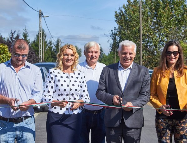 Földút helyett aszfaltút –  Az Aranykalász soron is befejeződtek a munkálatok!