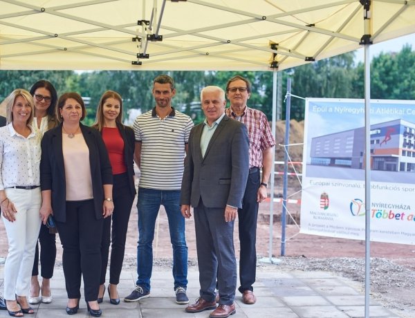 Közép-Európában nincs párja, annak az atlétikai centrumnak, ami Nyíregyházán épül