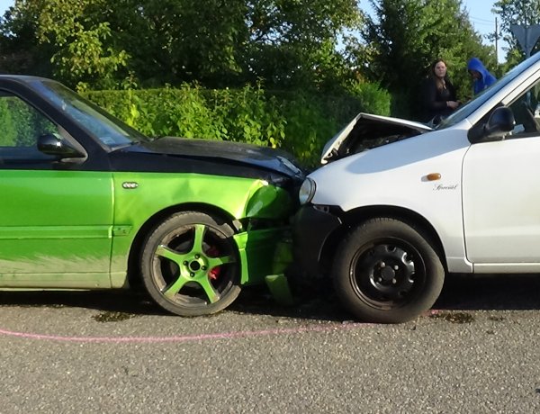 Nem adott elsőbbséget – Baleset történt Nyírszőlős belterületén