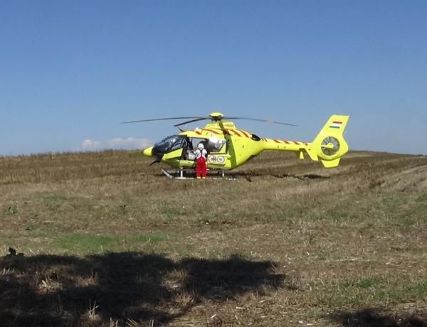 Halálos baleset – Mentőhelikopterrel érkezett a segítség, de már nem tudták megmenteni