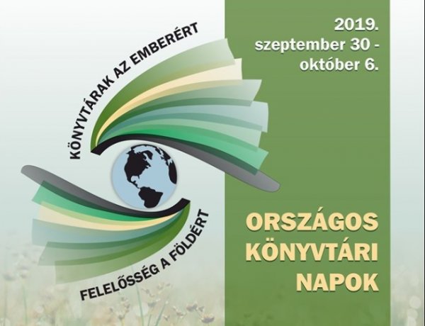 Országos Könyvtári Napok: Könyvtárak az emberért - felelősség  a földért