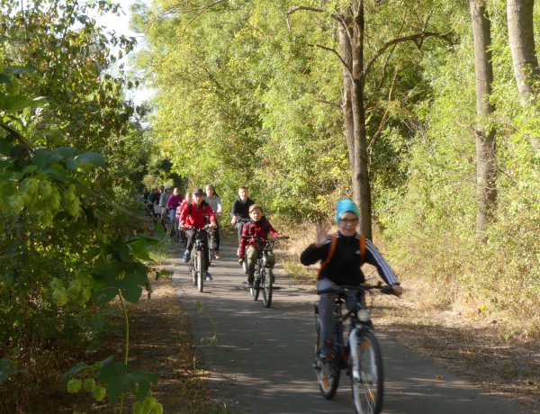Kerékpártúra a NYÍRERDŐ-vel: negyven diák vett részt a programon