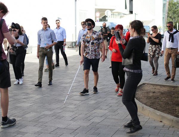 Uniós fiatalok sétálgattak a gyalogosbarát Nyíregyházán – Akár díjat nyerhet a CityWalk