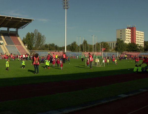 Ovifoci a stadionban – Ismét benépesült a füves center pálya