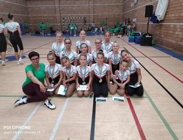 Budapesten a Flexi Team aerobikosai - mindenki érmet szerzett