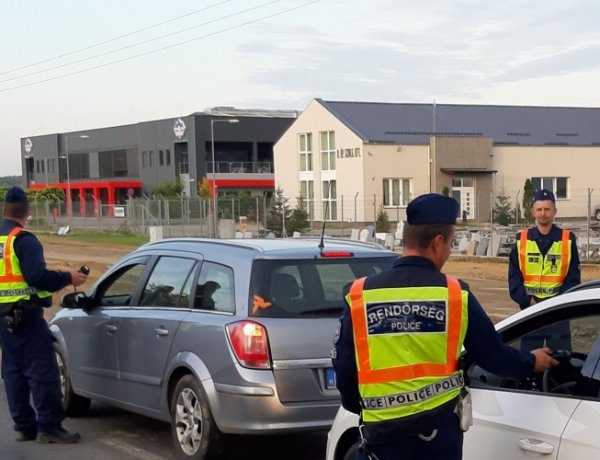 Több helyszínen tartottak ittasság-ellenőrzést Nyíregyháza útjain