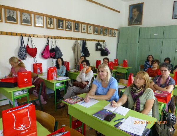 Őszi Oxford-Challenge-Málta roadshow a nyíregyházi Kölcsey Ferenc Gimnáziumban