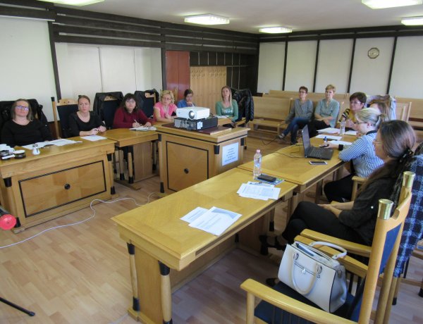 Igazságügyi alkalmazottak oktatása a Szabálysértési Csoportban