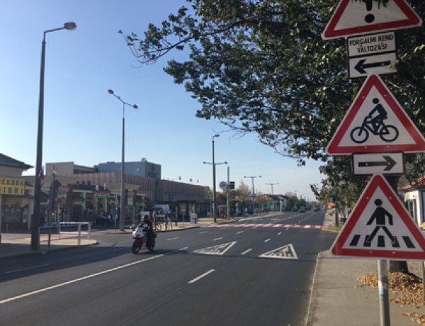 Befejeződtek az útfelújítások Nyíregyháza hat pontján - Biztonságosabb lett a közlekedés