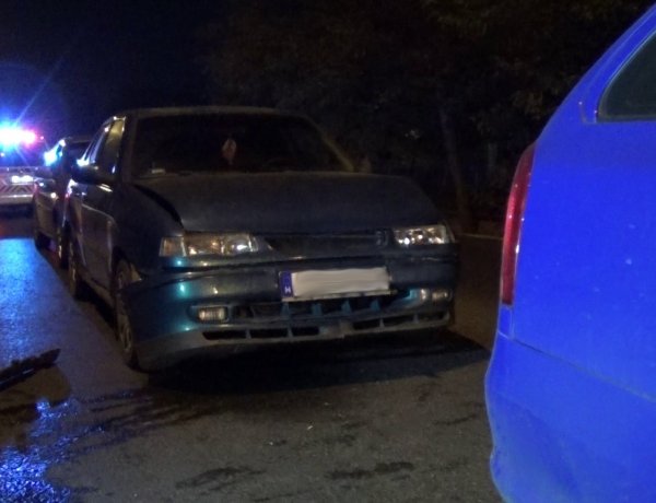 Hármas karambol történt péntek este a 36-os számú főút bevezető szakaszán