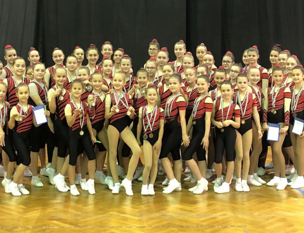 Aerobik Magyar Kupa döntő - hét érmet szerzett a Spartacus Torna Club! 