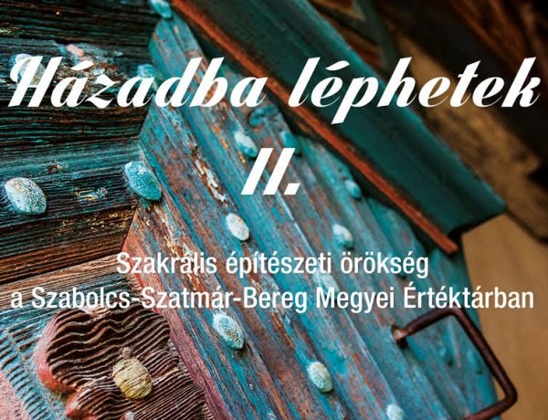 Házadba léphetek II. - kötetbemutató a Megyeháza Bessenyei termében