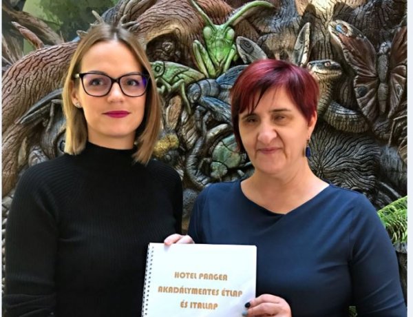 Akadálymentes étlap a Hotel Pangeában -Nagy figyelmet fordítanak a fogyatékossággal élőkre