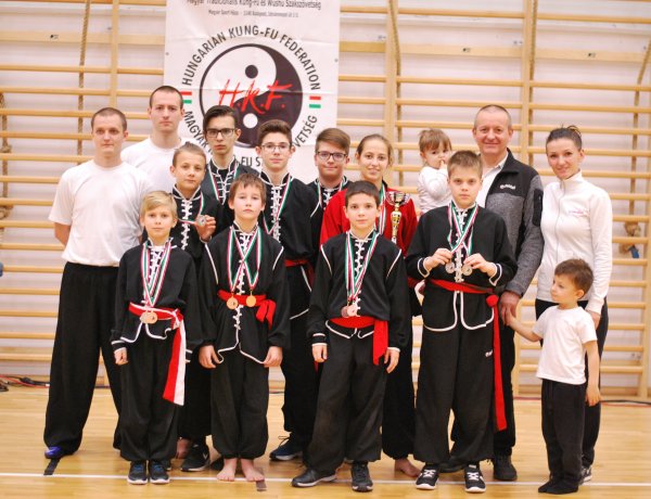 Öt arany a Kung-fu országos bajnokságról - jól szerepelt a Spirit SE a versenyen
