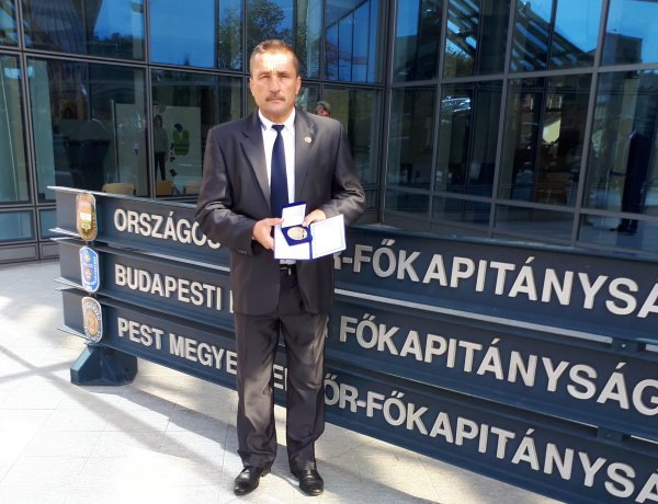 Az Év Polgárőr Pedagógusa – Polgárőr kitüntetést kapott Póka Imre