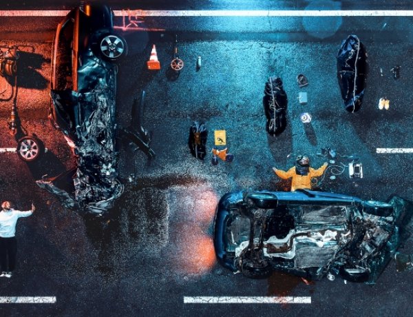 Sokkoló fotóval hívja fel a figyelmet a rengeteg halálos balesetre a rendőrség