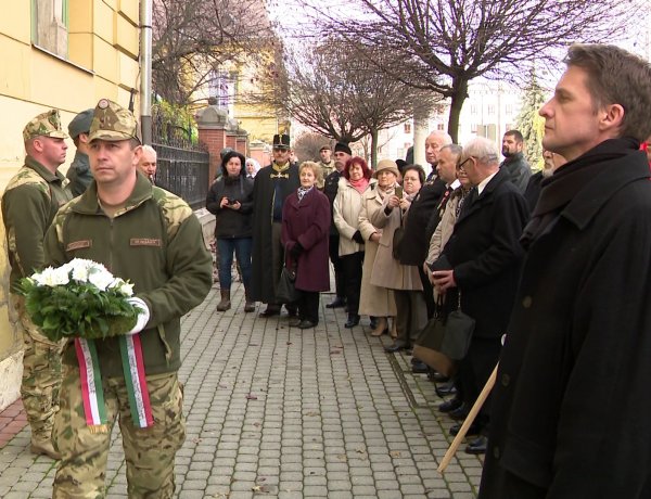 A Székely Hadosztály megalakulásának évfordulójára emlékeztek Nyíregyházán