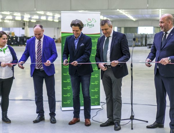 Bővítette csomagfeldolgozásban érintett üzemi területeit a Magyar Posta