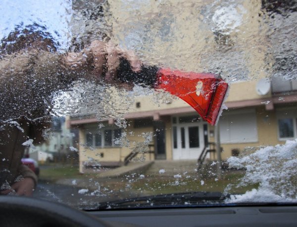 Többfelé már másodfokú a riasztás az ónos eső veszélye miatt