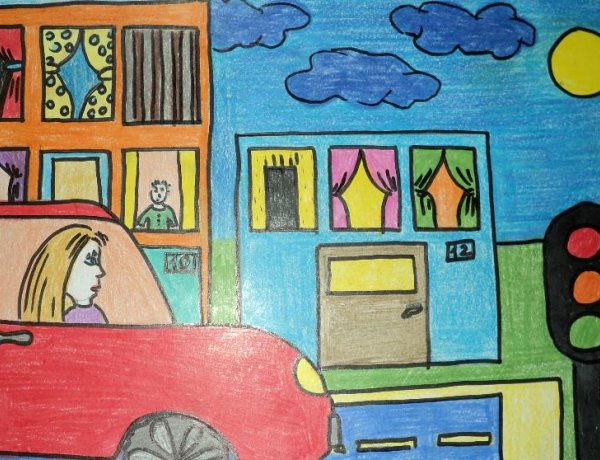 Gyermekrajzpályázat a biztonságos közlekedésről – Május 1-ig várják a pályamunkákat