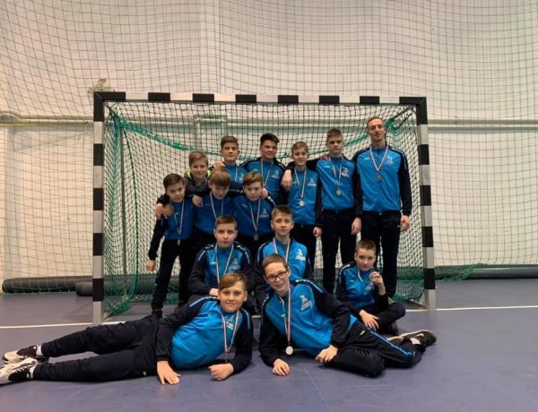 Ezüst a Tama Kupán - pályán a nyíregyházi utánpótlás kézilabda együttes