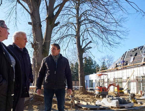 Helyszíni szemle – Szociális nappali ellátó intézmény épül Nyíregyházán, az Őz utcán