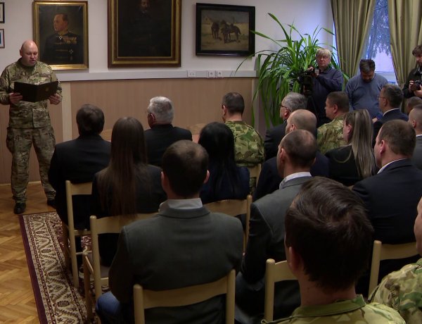 Újabb tartalékosok az ezredben – Újfehértói tartalékosokat fogadott a nyíregyházi központ