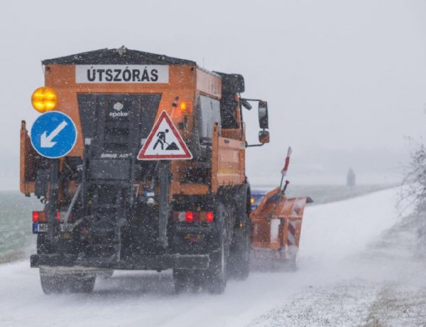 Péntekre az északi megyék magasabban fekvő területein jelentős havazás várható
