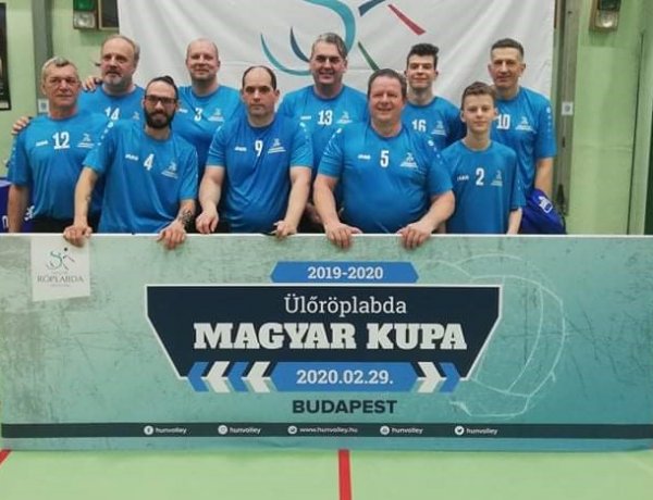 Kupagyőztes ülőröplabdások - Budapesten rendezték a Magyar Kupa döntőjét