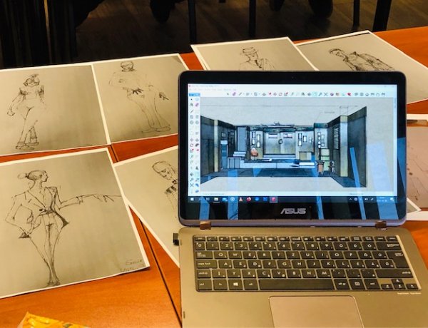 Ön kíváncsi, milyen lesz a Várj, míg sötét lesz előadás díszlete és jelmezei? Megmutatjuk!