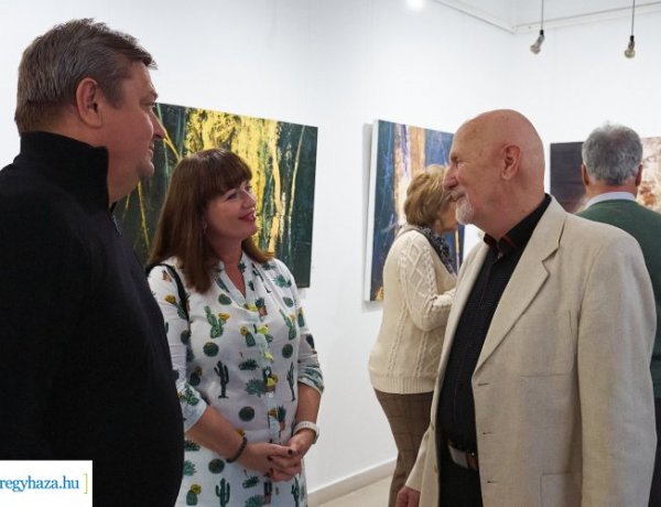 ELMARAD! 12 + 12 - Madarassy György Tamás festőművész tárlatvezetése 