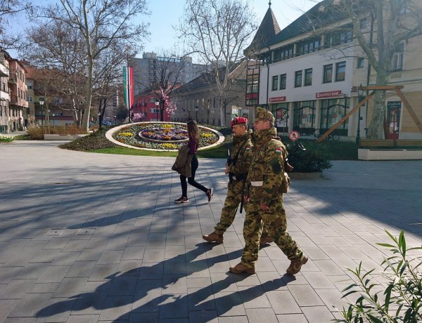 Honvédelem: a katonai járőrtevékenység célja a biztonságérzet növelése