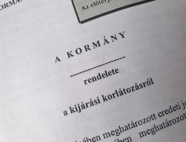 A kormány kijárási korlátozást vezet be – Itt olvasható a kormányrendelet!