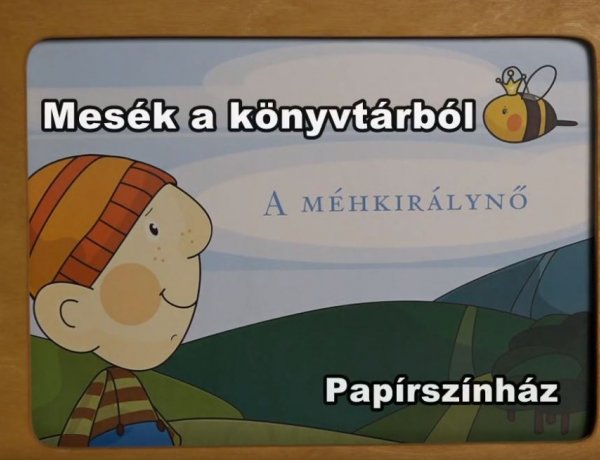 A Móricz Zsigmond Könyvtár is segít lekötni a gyerekeket otthon - Papírszínház
