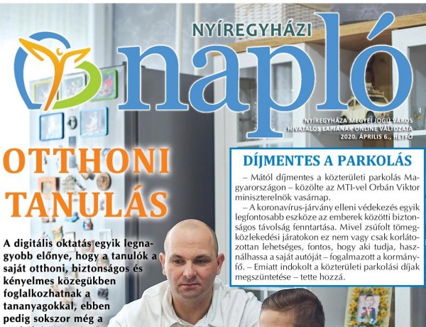 Egy sportos család hétköznapjai – Olvassa a hétfői Nyíregyházi Naplót, digitálisan!