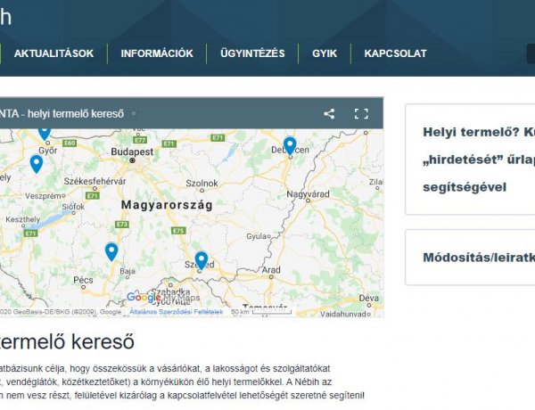 Hirdetési felülettel segíti a helyi termelőket az Agrárminisztérium és a Nébih