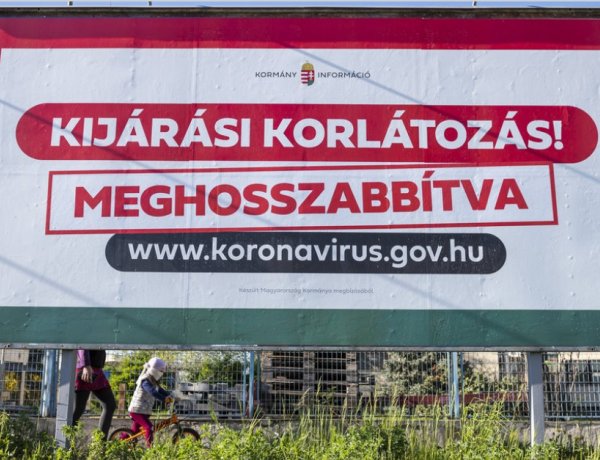 Szombattól újabb egy hétre meghosszabbítják a kijárási korlátozásokat