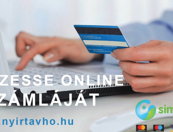 Fizetési módtól függetlenül – Rendezze számláját elektronikusan!  