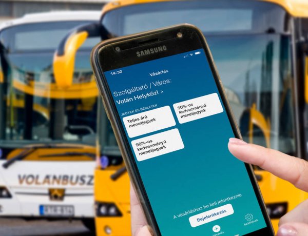 Tömegközlekedők figyelem! – Elektronikus jegyvásárlásra buzdít a Volánbusz