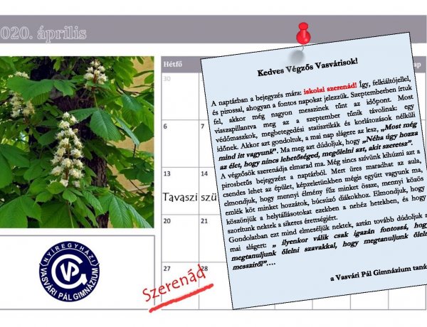 A szerenád is elmaradt! A csendes aulából üzentek a vasváris tanárok