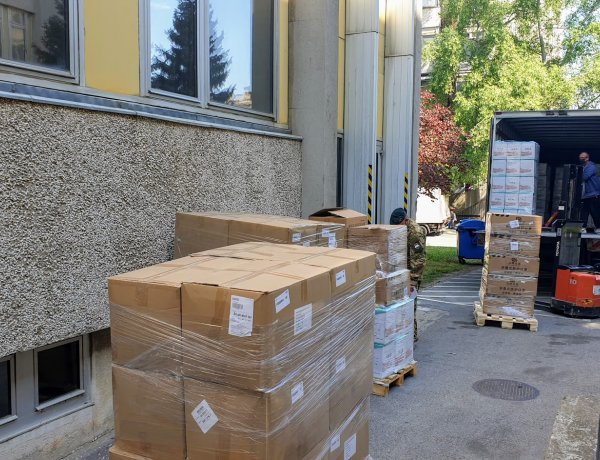 Újabb felszerelést kapott a nyíregyházi kórház a koronavírus elleni küzdelemhez