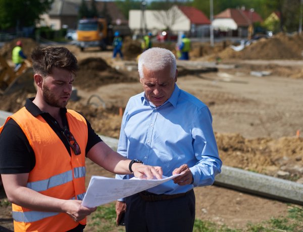 Idén tovább folytatódnak az örökösföldi út-, és csomópontfejlesztések