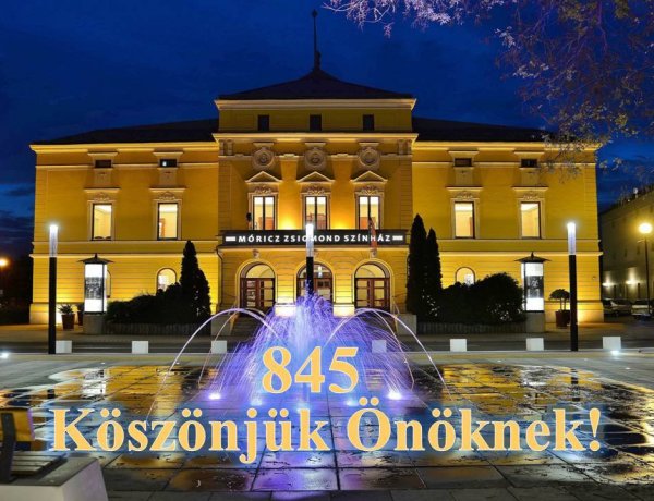 Három nap alatt 845-en mondtak le bérletükről a Móricz Zsigmond Színház javára