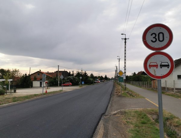 Aszfaltozás Nyírteleknél  - Forgalomkorlátozásra kell számítani
