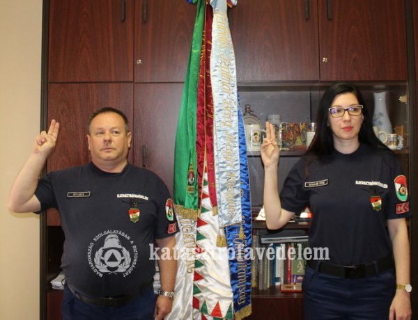 Első tiszti kinevezések a Szabolcs-Szatmár-Bereg Megyei Katasztrófavédelmi Igazgatóságon