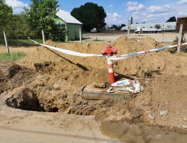 Csapadékcsatorna rekonstrukciója - A Csemete utcánál útlezárásra kell számítani