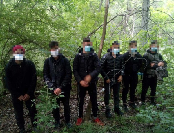 11 határsértőt fogtak el Röszkénél - Személyazonosságát egyikük sem tudta igazolni